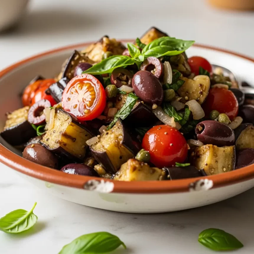 Caponata Delight: Crafting Sicily’s Classic Eggplant Relish
