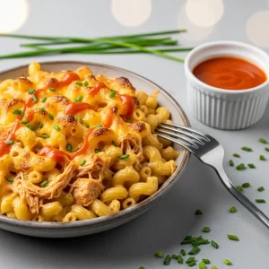 Spicy Buffalo Mac & Cheese with Chicken: A Cozy Twist