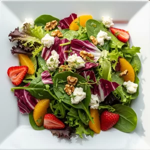 Brighten Your Plate: Roasted Beet Salad with Creamy Goat Cheese