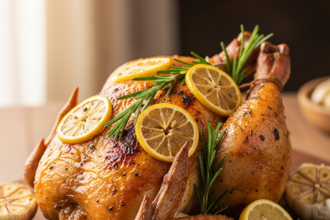 Zesty Lemon Herb Roast: Perfect Whole Chicken Recipe