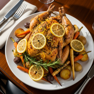 Zesty Lemon Herb Roast: Perfect Whole Chicken Recipe