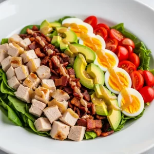 Select Decadent Cobb Salad: Grilled Chicken Meets Beef Bacon Bliss Decadent Cobb Salad: Grilled Chicken Meets Beef Bacon Bliss