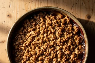 The Ultimate Apple Crumble with Irresistible Oat Topping