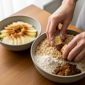 The Ultimate Apple Crumble with Irresistible Oat Topping