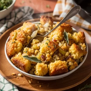 Timeless Tradition: Grandma’s Classic Cornbread Dressing Recipe