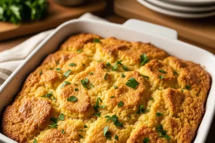 Timeless Tradition: Grandma’s Classic Cornbread Dressing Recipe