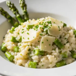 Creamy Asparagus & Parmesan Risotto: A Springtime Classic