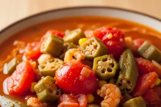 Hearty Southern Tomato & Okra Stew: A Taste of Tradition