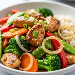 Sweet & Savory Honey Garlic Chicken Stir Fry Recipe Delight