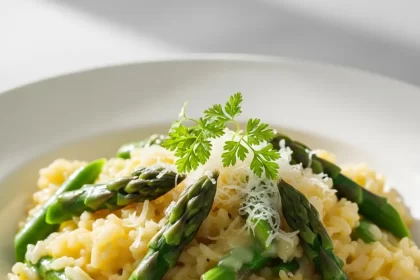 Creamy Asparagus & Parmesan Risotto: A Springtime Classic