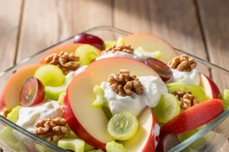 Revamp Your Waldorf: Nutritious Salad with Greek Yogurt Twist