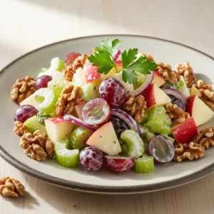 Revamp Your Waldorf: Nutritious Salad with Greek Yogurt Twist