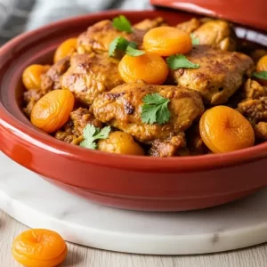 Sweet & Spiced: Moroccan Chicken Tagine with Apricots Revealed