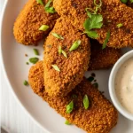 Crispy Vegan Southern “Chicken” Delight Made with Tofu