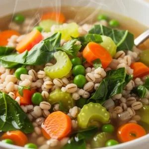 Wholesome Bliss: Crafting Hearty Vegetable Barley Soup