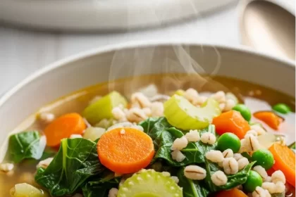 Wholesome Bliss: Crafting Hearty Vegetable Barley Soup