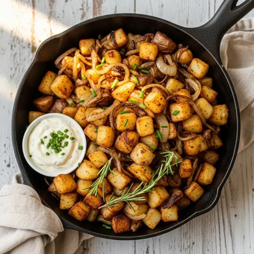 Mastering the Art of Crispy Fried Potatoes and Onions