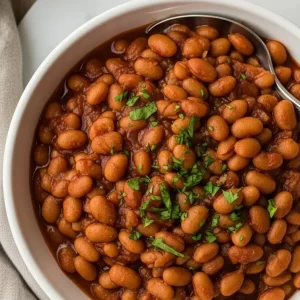 Savor the Smoky Delight of Vegetarian Baked Beans Recipe