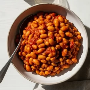 Savor the Smoky Delight of Vegetarian Baked Beans Recipe