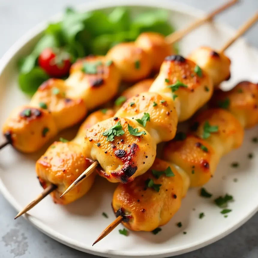 Flavor-Packed Garlic Parmesan Chicken Skewers Recipe Guide