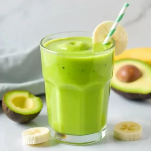 Silky Avocado Banana Smoothie: A Creamy, Nutritious Boost