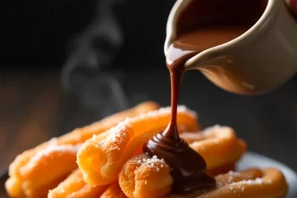 Crispy Homemade Churros with Decadent Chocolate Sauce