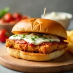 Crispy Chicken Parmesan Sandwich Recipe: A Flavorful Twist