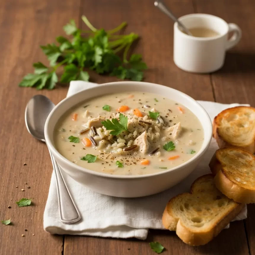 Cozy Up with Creamy Chicken and Wild Rice Soup Bliss