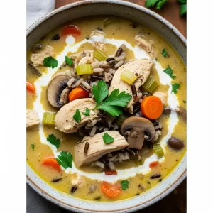 Cozy Up with Creamy Chicken and Wild Rice Soup Bliss