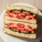 The Southern Tomato Sandwich: Classic Flavor on White Bread