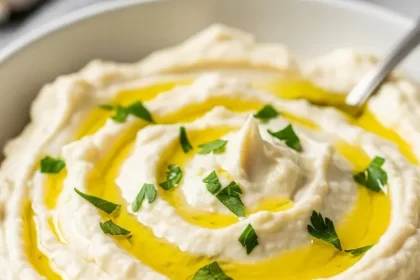 Skordalia Unveiled: Greece’s Creamy Garlic Potato Dip Delight