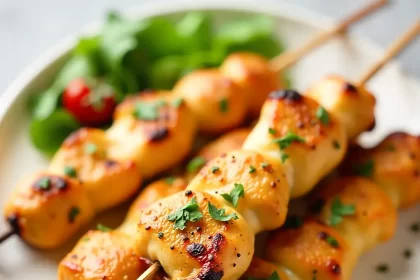 Flavor-Packed Garlic Parmesan Chicken Skewers Recipe Guide