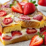Decadent Strawberry Cream Cheese French Toast Casserole Recipe