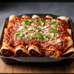 Savor the Flavor: Classic Beef Enchiladas in Red Sauce