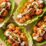 Spicy Buffalo Cauliflower Lettuce Wraps: A Flavorful Twist