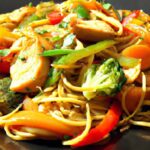 One-Skillet Chicken & Veg Lo Mein: Quick, Flavorful Feast