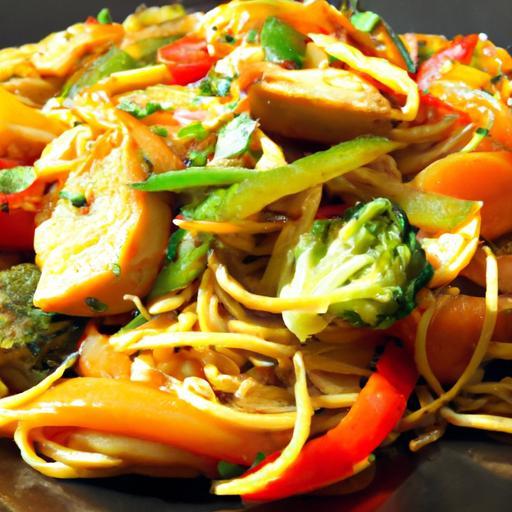 One-Skillet Chicken & Veg Lo Mein: Quick, Flavorful Feast