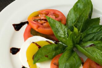 Timeless Caprese Salad with a Zesty Balsamic Twist