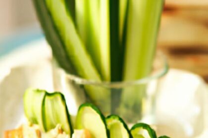 Savory Morning Toast: Hummus and Cucumber Delight