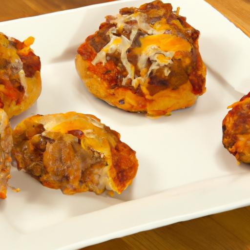 Exploding Flavor: How to Make Cheesy Beef Pepperoni Pizza Bombs