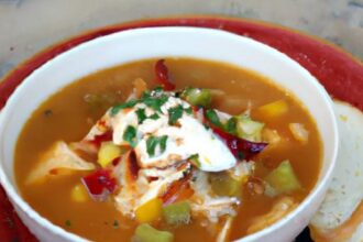 Slow Cooker Creamy Chicken Enchilada Soup: Cozy & Easy