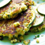 Wholesome Savory Zucchini Pancakes with Nutty Quinoa Flour