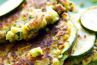 Wholesome Savory Zucchini Pancakes with Nutty Quinoa Flour