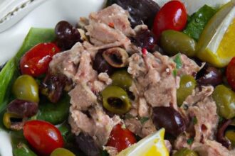 Mediterranean Tuna Salad with Olives: A Zesty Sea Delight