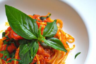 Capellini Pomodoro: A Fresh Basil Twist on Classic Pasta
