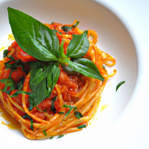 Capellini Pomodoro: A Fresh Basil Twist on Classic Pasta