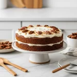 Tropical Twist: Carrot Cake with Pineapple and Pecans Delight