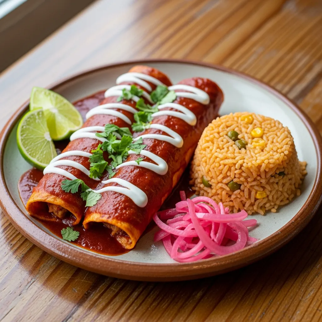 Savor the Classic Flavor: Cheese Enchiladas Rojas Recipe