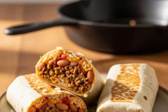 Savor the Flavor: Classic Beef and Bean Burritos Unwrapped