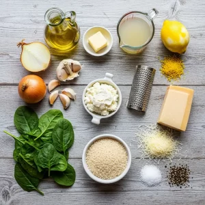 Creamy Spinach & Ricotta Risotto: A Flavorful Delight